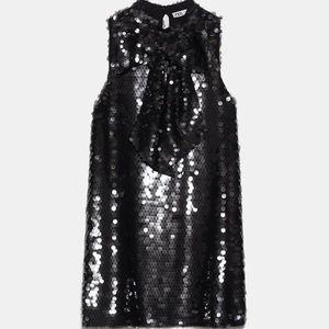 Zara sequin dress